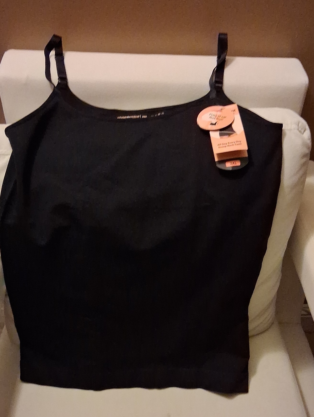 Shapermint Black Women's Cami Tank Top